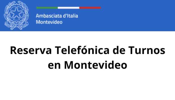 Reserva Telefónica de Turnos en Montevideo